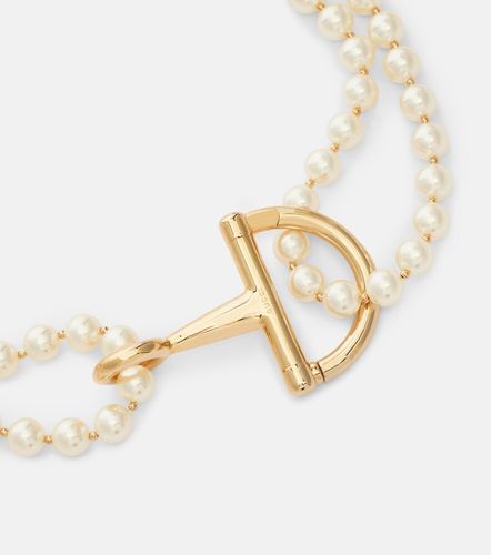 Gucci Collar con Half Horsebit - Gucci - Modalova