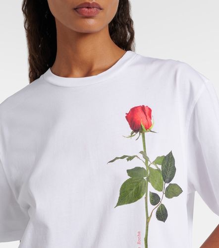 T-shirt in jersey di cotone con stampa - Simone Rocha - Modalova