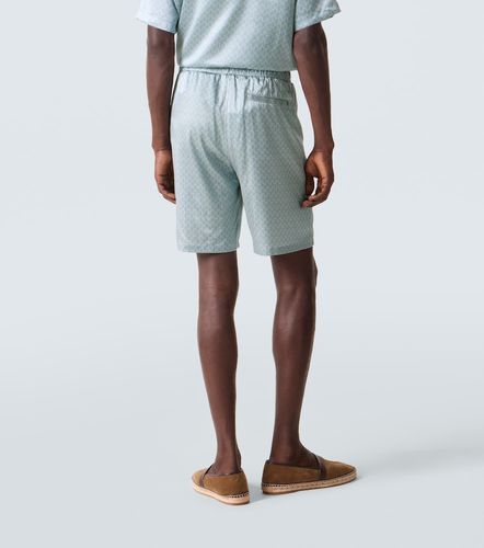 Palma printed silk-blend shorts - Frescobol Carioca - Modalova