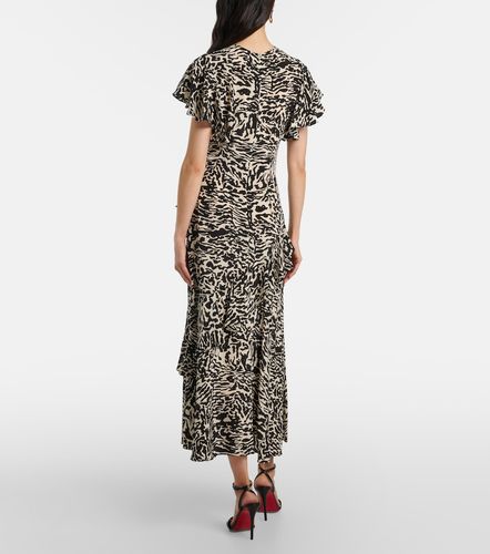 Abito midi Amaia in crêpe de chine di seta - Ulla Johnson - Modalova