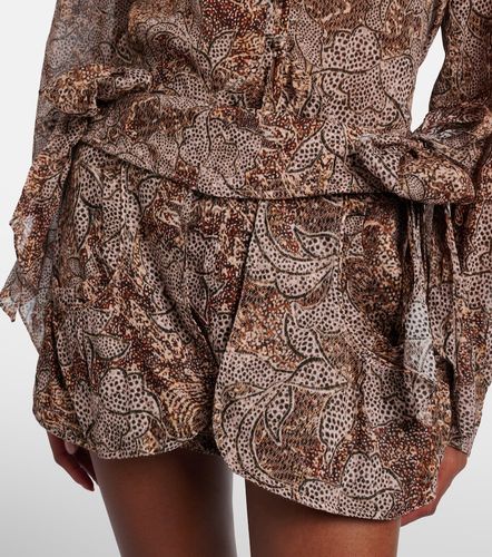 Minifalda Coralie de algodón estampada - Isabel Marant - Modalova