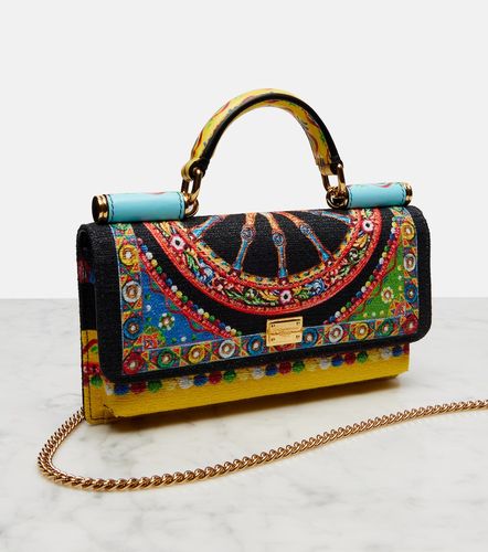 Sicily Mini printed top-handle bag - Dolce&Gabbana - Modalova