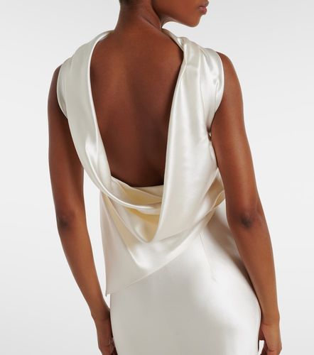 Sposa – Abito bustier River in seta e lana - Danielle Frankel - Modalova