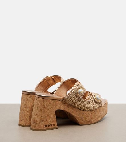 Sandali Fayence effetto rafia - Jimmy Choo - Modalova