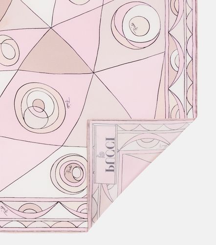 Sciarpa in twill di seta con stampa - Pucci - Modalova