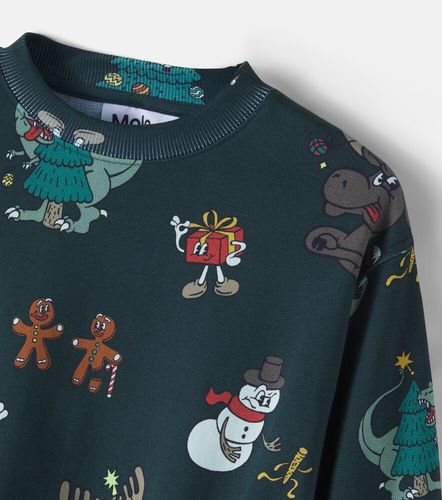 Sudadera Monti de jersey de algodón estampada - Molo - Modalova