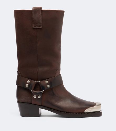 Stivali biker Roxy in pelle - Paris Texas - Modalova