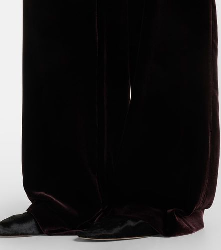 Pantalones anchos de terciopelo - Agnona - Modalova