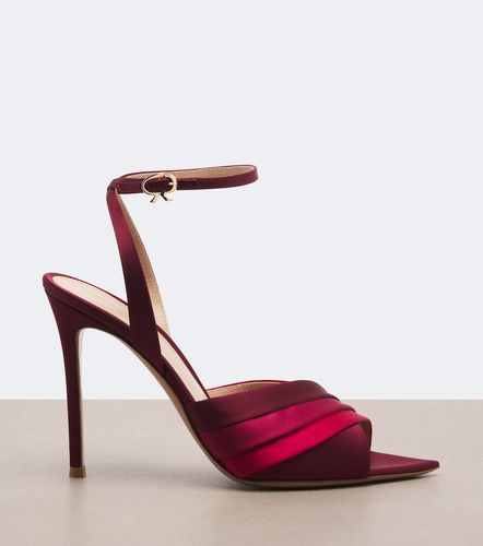 Gianvito Rossi Sandalias de satén - Gianvito Rossi - Modalova