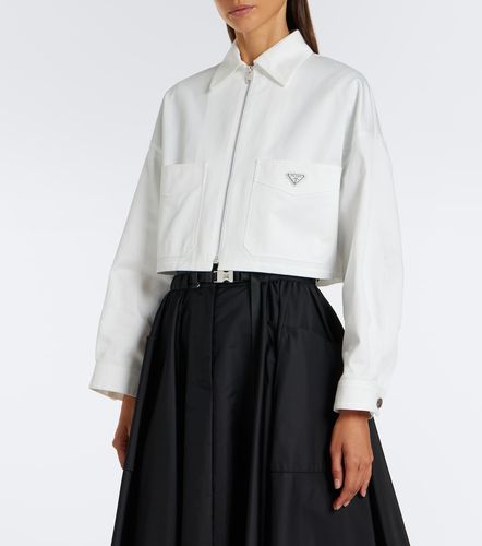 Prada Cropped denim jacket - Prada - Modalova