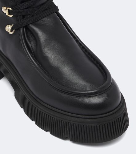 Botas Turin de piel con cordones y borrego - Bogner - Modalova