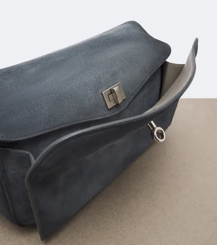 Le 7 Medium suede shoulder bag - Balenciaga - Modalova