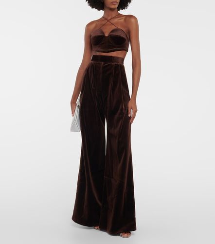 Alex Perry Bralette in velluto - Alex Perry - Modalova