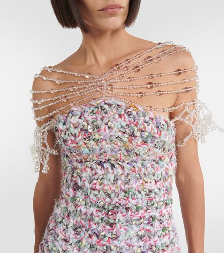 Miniabito in crochet con perline - Susan Fang - Modalova