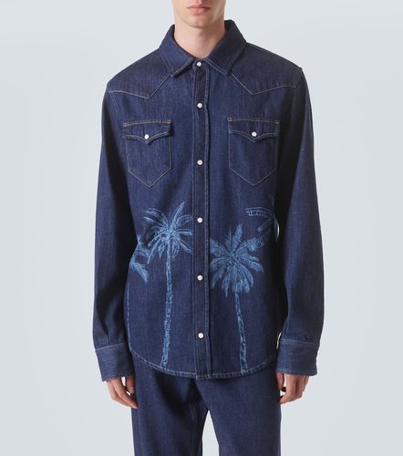 Camicia di jeans Jungle con stampa - Alanui - Modalova