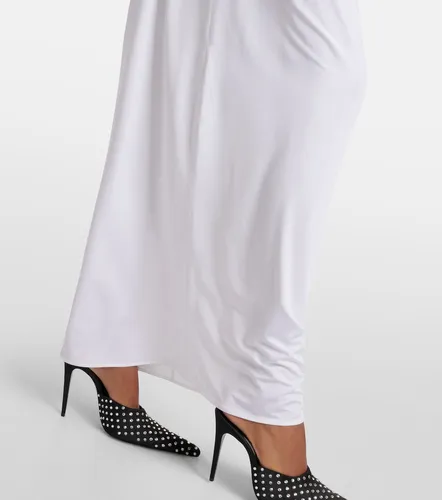 Draped jersey maxi skirt - Magda Butrym - Modalova