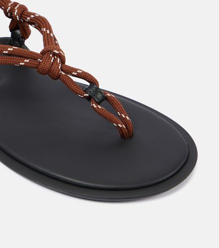 Miu Miu Sandalen Riviere mit Leder - Miu Miu - Modalova