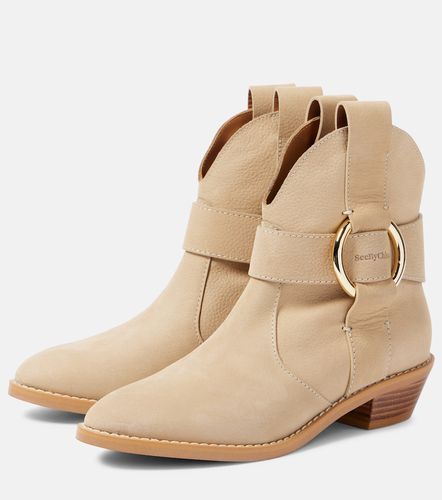 New Ring 40 leather ankle boots - See By Chloe - Modalova
