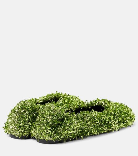 Glove glitter ballet flats - Dries Van Noten - Modalova