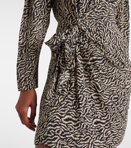Dulce printed gathered minidress - Marant Etoile - Modalova