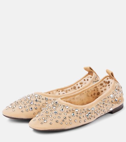 Ballerine in mesh con cristalli - Tory Burch - Modalova