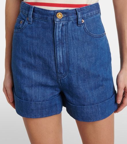 Shorts di jeans in cotone e lino - Valentino - Modalova
