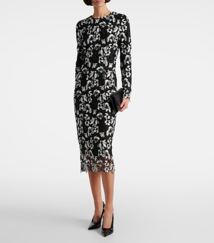 Abito midi in raso - Monique Lhuillier - Modalova