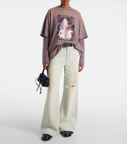 Jeans rectos Shorebreak con rotos - Acne Studios - Modalova