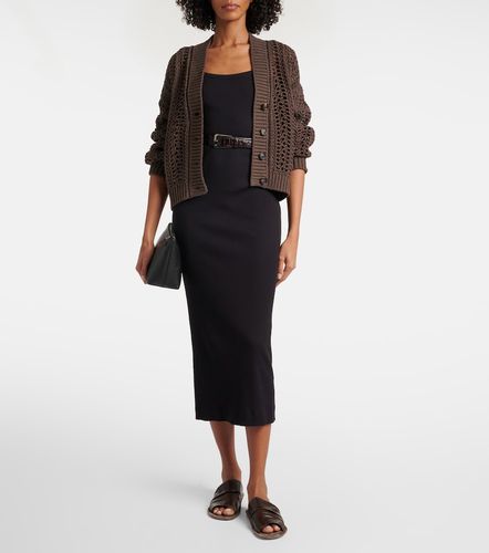 Midikleid aus Jersey - Brunello Cucinelli - Modalova
