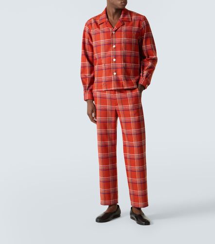 Gerade Hose Gable aus Wollflanell - Bode - Modalova