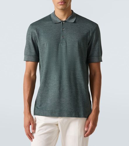 Zegna Polo in cotone e seta - Zegna - Modalova