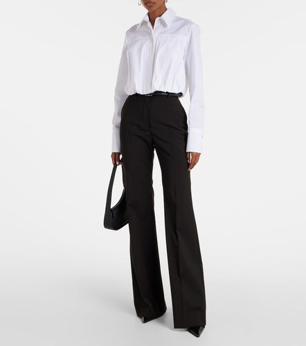 Camicia cropped Zemira in popeline di cotone - Sportmax - Modalova