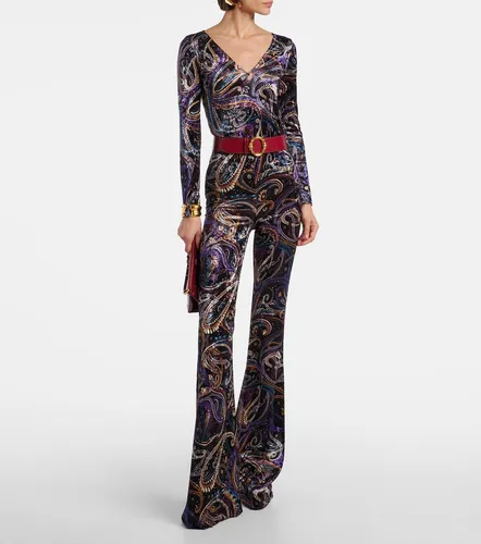 Etro Paisley velvet top - Etro - Modalova
