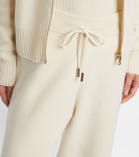 Wool and cashmere sweatpants - Moncler - Modalova