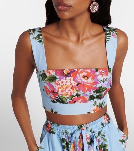 Cropped-Top aus Baumwolle - Dolce&Gabbana - Modalova