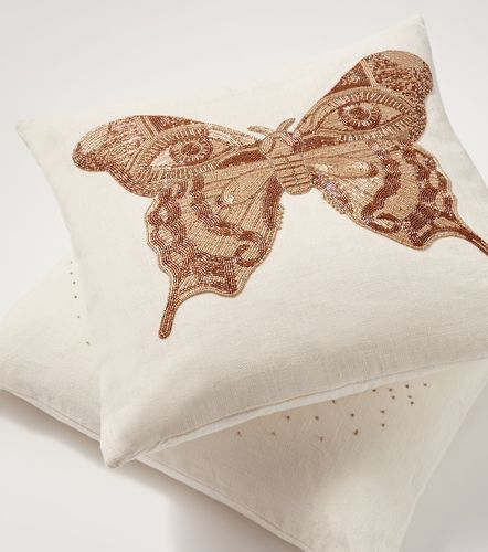 Cojín Muse de lino con cuentas - Jonathan Adler - Modalova