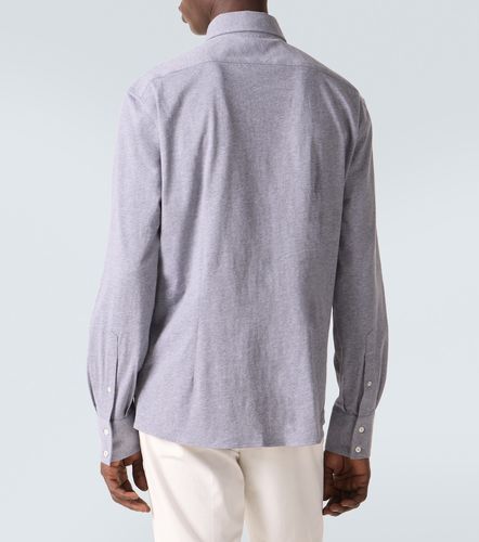Camisa de popelín de algodón - Brunello Cucinelli - Modalova