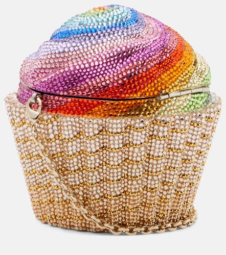 Clutch Rainbow Cupcake con cristalli - Judith Leiber Couture - Modalova