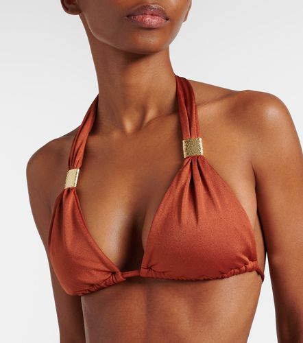 Top de bikini Uzes adornado - Heidi Klein - Modalova