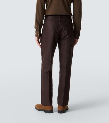 Pantalones cargo de satén de algodón - Tom Ford - Modalova