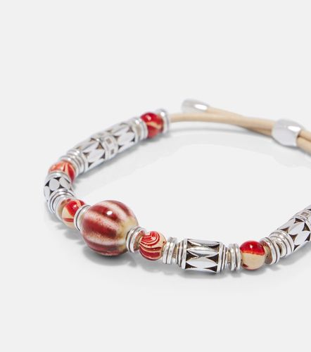 Bracciale Janis con pelle e perline - Isabel Marant - Modalova