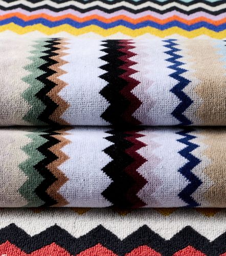 Telo mare Best in spugna a zig zag - Missoni - Modalova