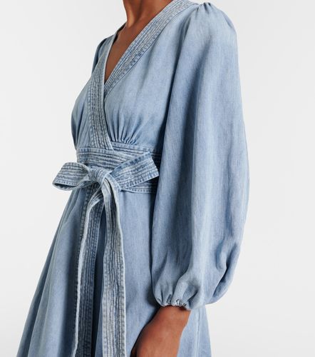 Zimmermann Indra denim wrap dress - Zimmermann - Modalova