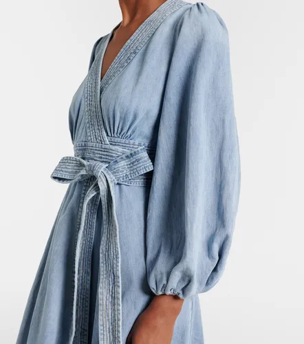 Vestido envolvente Indra de denim - Zimmermann - Modalova