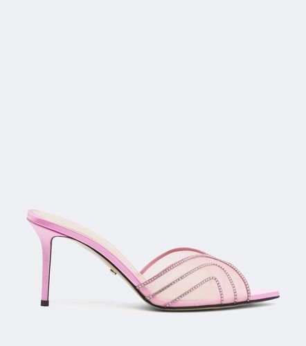 Rainbow embellished mesh mules - Mach & Mach - Modalova