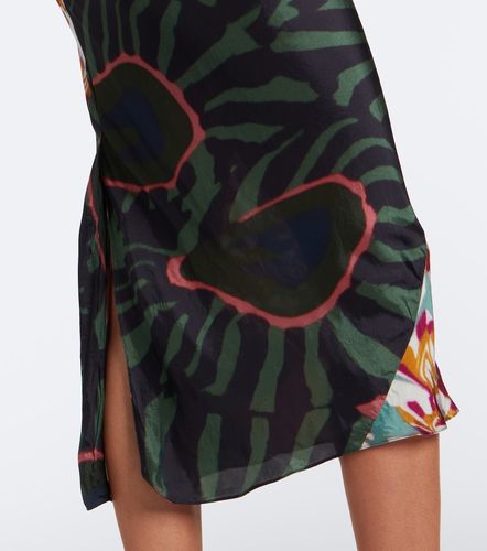 Falda midi estampada - Dries Van Noten - Modalova