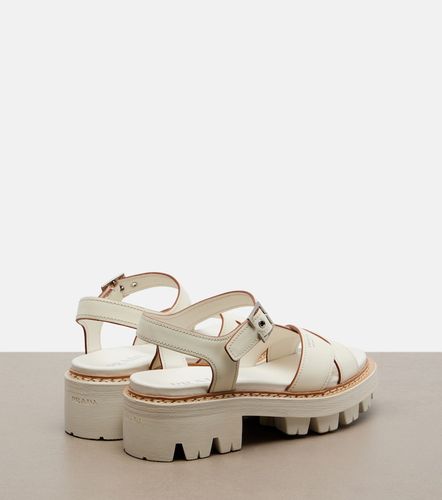 Prada Leather sandals - Prada - Modalova