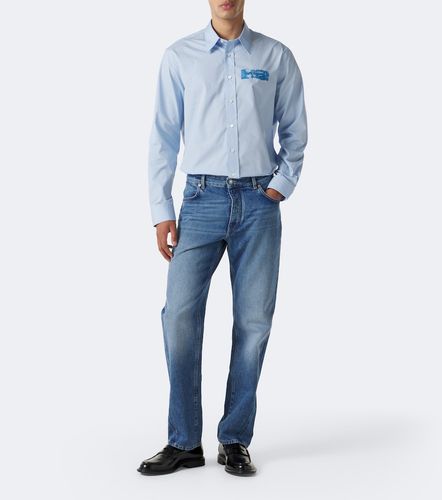Camisa de algodón con logo - Givenchy - Modalova