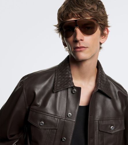 Bottega Veneta Shield sunglasses - Bottega Veneta - Modalova