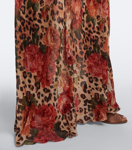Vestido largo Harper estampado con pañuelo - Alexandra Miro - Modalova